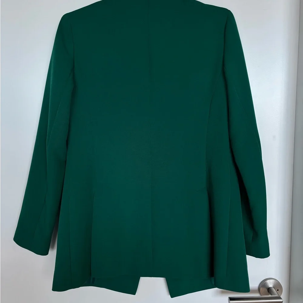 Topshop Green Blazer Jacket - Picture 8 of 10